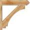Ekena Millwork Imperial Arts & Crafts Rough Sawn Outlooker, Western Red Cedar, 8"W x 36"D x 36"H OUT08X36X36IMP03RWR - alternate 4